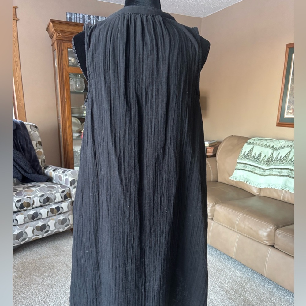 Time and Tru Black Sleeveless dress - Picture 5 of 6